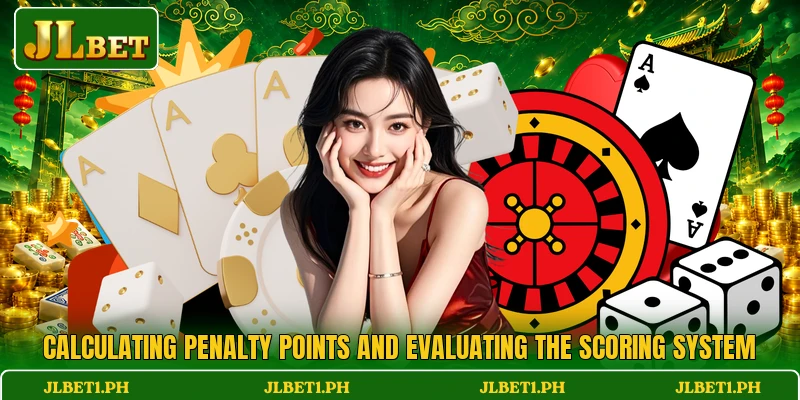 Calculating penalty points and evaluating the scoring system