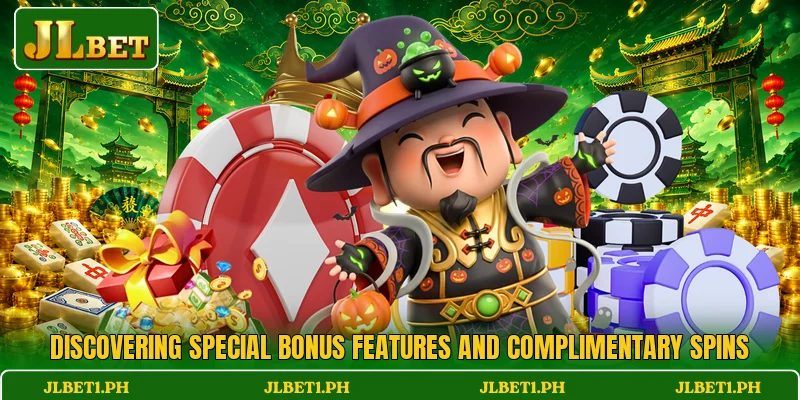 Discovering special bonus features and complimentary spins