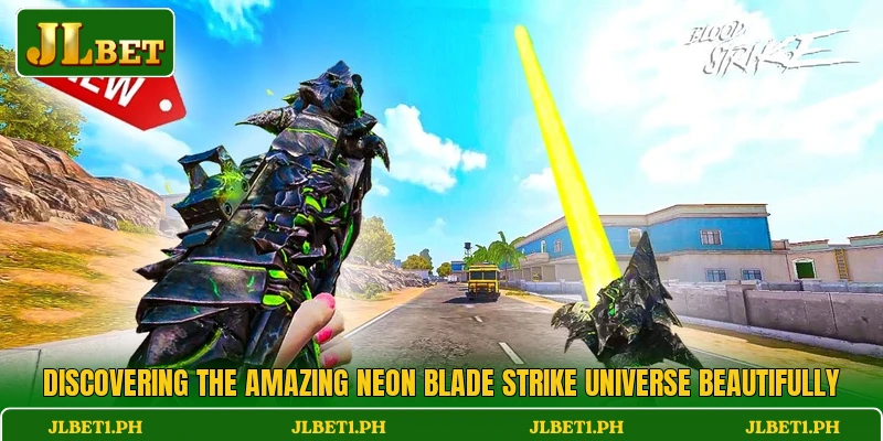 Discovering the amazing Neon Blade Strike universe beautifully