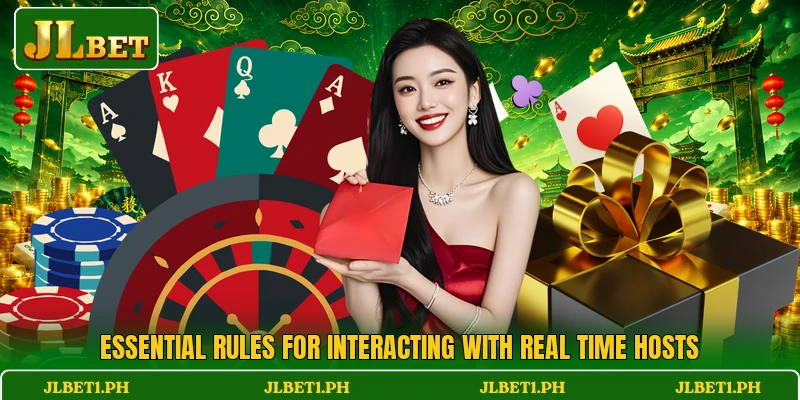 Essential rules for interacting with real time hosts