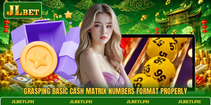 Grasping basic Cash Matrix Numbers format properly