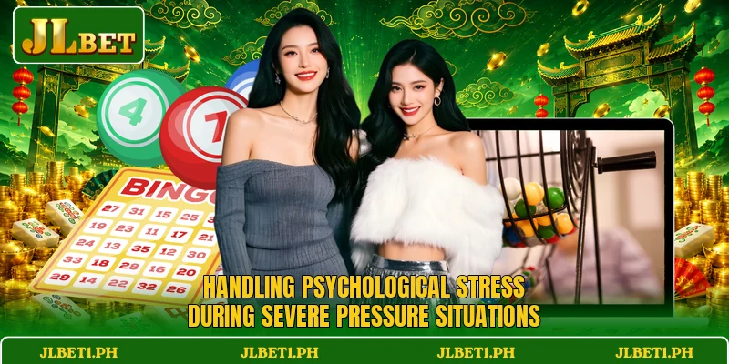 Handling psychological stress during severe pressure situations