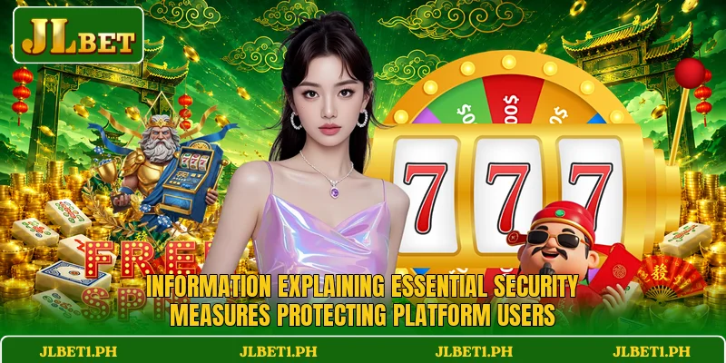 Information explaining essential security measures protecting platform users