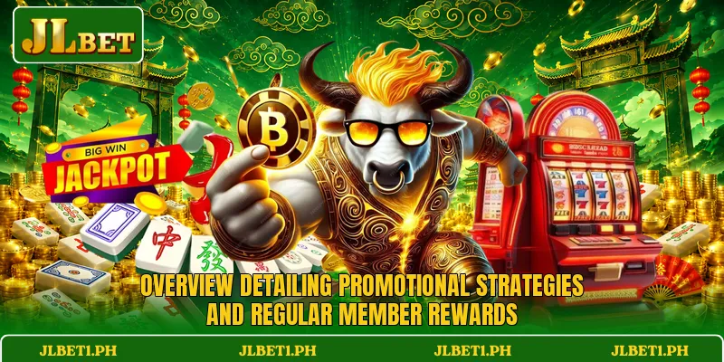 Overview detailing promotional strategies and regular member rewards
