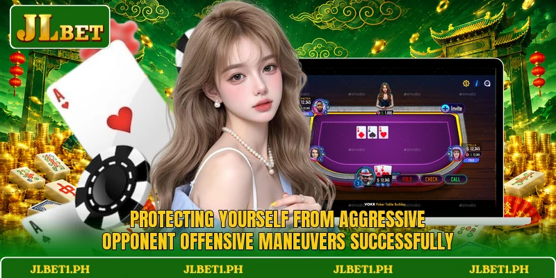 Protecting yourself from aggressive opponent offensive maneuvers successfully