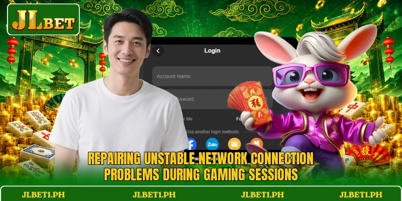 Repairing unstable network connection problems during gaming sessions Repairing unstable network connection problems during gaming sessions