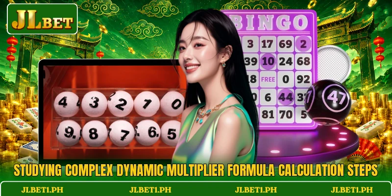 Studying complex dynamic multiplier formula calculation steps